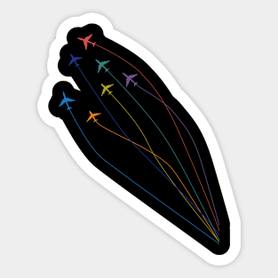 Airplanes Sticker